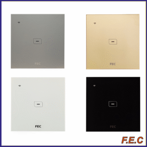 کلید یک پل طرح مدرن (تاچ و هوشمند) FEC-SW-01 & FEC-TS-01