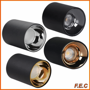چراغ روکار استوانه COB (سری تترا) FEC-514&FEC-516